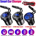 Auto KFZ Steckdose QC3.0 USB Ladegerät Buchse 12V-24V für Motorrad Wasserdicht