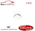 BREMSSCHLAUCH BREMSLEITUNG PAAR VORNE DELPHI LH6810 2PCS I NEU OE QUALITÄT