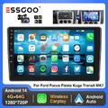 Autoradio 4+64G Android 14 Carplay GPS Kamera Für Ford Focus Transit MK7 C S-Max