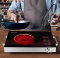 Profi Infrarot Einzelkochplatte Kochplatte Edelstahl 3500W Cook Herdplatte
