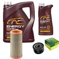 Motor-Öl 6L MANNOL 5W-30 Combi LL+MANN-FILTER Filterpaket Filterpaket