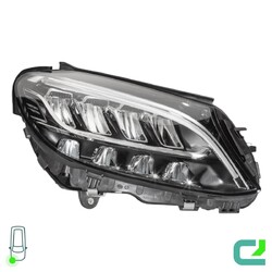 Hauptscheinwerfer rechts LED HELLA für Mercedes-Benz C-Klasse (W205)
