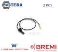 50292 ABS SENSOR DREHZAHLFÜHLER HINTEN BREMI 2PCS NEU OE QUALITÄT