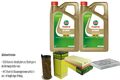 INSPEKTIONSKIT FILTER CASTROL 10L ÖL 5W30 für VW Touareg 7P5 3.0 V6 TDI 4.2 V8