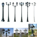 Kandelaber Garten Stehlampe Wege Lampe Laterne Steh Außenleuchte Bewegungsmelder