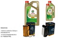 Inspektionspaket Castrol EDGE Titanium 5W-30 LL 7L für Mercedes C-Klasse