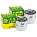 Ölfilter Filter Mann Filter W 7008 2 Stück für Ford C-Max II Focus III Volvo V60
