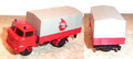 Ses / Ifa W 50  Pritsche + Plane  Rot -Fw. Olympiade 1993 ?   / 1:87 - Topmodell