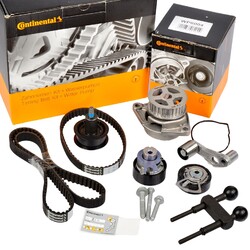 CONTI CT957WP1 Zahnriemensatz für Ibiza Bora Caddy Golf Polo 1.4 + Sperrwerkzeug
