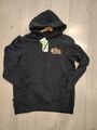Element Hoodie (Holz), warm, bequem, mit kleinem und großem Druck