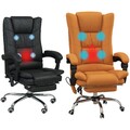 Vinsetto Bürostuhl mit Massagefunktion Ergonomischer Chefsessel