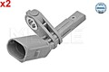 MEYLE x2 Raddrehzahl Sensor Für AUDI MAN PORSCHE SEAT SKODA VW 02-18 7L0927808A