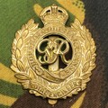 Original WW2 Britische Armee Kappe Abzeichen - - Royal Engineers