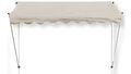 Klemmmarkise Ontario 255x130cm Sand  Beige Balkonmarkise höhenverstellbar von