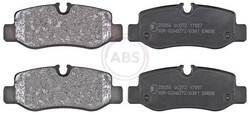 A.B.S. 35056 Bremsbelagsatz, Scheibenbremse für MERCEDES-BENZ