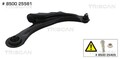 Querlenker Dreieckslenker TRISCAN 8500 25581 für RENAULT MEGANE 2 KM0 BM0 SCÉNIC