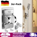 2 er-Pack Duschhalterung Ohne Bohren Handbrause Halterung Duschkopf Halterungen