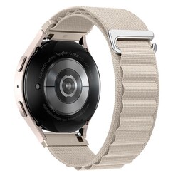 Nylon Loop Armband Für Samsung Watch 7 6 5 Pro 4 Classic Active 2 40/44mm S3 S2