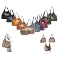 DAMEN TASCHE XXL SET 2in1 Shopper Handtasche Hobo Bag Schultertasche Crossbody