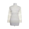 Pieces, Bluse, Größe: S, Off-White, Baumwolle/Polyamid/Elasthan/Polyester #a5Y