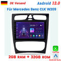 Für Mercedes Benz C CLK Klasse W203 W209 Autoradio Android12 GPS Nav Sat CarPlay