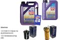 INSPEKTIONSKIT FILTER LIQUI MOLY ÖL 6L 5W-40 für Mercedes-Benz C-Klasse W202