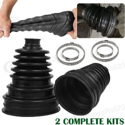 2 X Achsmanschette Faltenbalg Antriebswelle Universal Gelenksatz Manschette DE