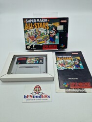 Super Mario All Stars - Super Nintendo SNES - PAL Deutsch - OVP - Anleitung