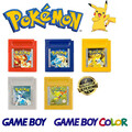 GBC Pokemon Spiele auf Deutsch Rot, Grün, Blau, Gelb, Silber, Gold, Kristall