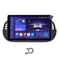 Autoradio 9" für Fiat 500 Android 12 DSP GPS Navi Carplay 8Core 4G LTE DAB 4+32G