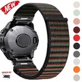 Quick Fit Nylon Armband für Garmin Fenix 8 7 7X Pro 6 6X 5 5x Plus 3HR Epix Gen2