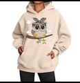 STRANDFEIN Sweatshirt mit Kapuze OEKO-TEX® figurumspielend   48.    2