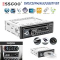 Autoradio 1 DIN Mit CD DVD Player MP3 USB Bluetooth TF AUX Freisprecheinrichtung
