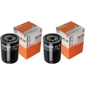 2x MAHLE / KNECHT HC 98 Hydraulikfilter für Automatikgetriebe