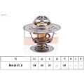 ORIGINAL® Eps Thermostat, Kühlmittel für VW GOLF IV GOLF V POLO III POLO