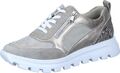 Waldläufer Damen Sneaker aus Leder 993H01 605 070 grey/stein/beige Gr 36-42