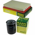 MANN-FILTER Filtersatz Ölfilter Luftfilter für Mazda 929 III 2.2 12V 2.2i 2.0