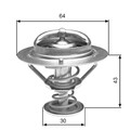 GATES TH27078G1 Thermostat, Kühlmittel für HONDA,LEXUS,TOYOTA
