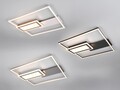 Ultraflache LED Deckenleuchten dimmbar über Schalter oder Fernbedienung, B 53cm