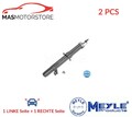 STOSSDAMPFER STOßDÄMPFER 2 STÜCK PAAR VORNE MEYLE 35-26 625 0002 2PCS A NEU
