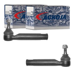 2X ACKOJA SPURSTANGENKOPF AUßEN LINKS+RECHTS passend für TOYOTA AVENSIS COROLLA