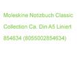 Moleskine Notizbuch Classic Collection Ca. Din A5 Liniert, Scharlachrot Softcove