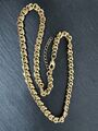 Collier Achter Design 45+5 cm  x vergoldet x 35,8 Gramm Stärke  6 mm