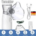 Inhalator Vernebler Inhalationsgerät Inhaliergerät wiederaufladbar tragbar