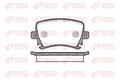 REMSA Bremsbelagsatz Scheibenbremse 1031.00 für SKODA AUDI SEAT VW PASSAT B6 3C2