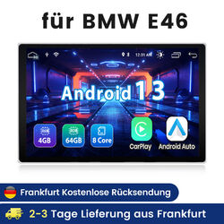13.1" CarPlay Android 13 Autoradio Für BMW E46 1998-2006 Navi WiFi SWC DAB+ 64G