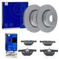 ATE BREMSSCHEIBEN +CERAMIC BELÄGE HINTEN passend für BMW E65 E66 730Ld 740i 750i