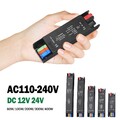 LED Trafo Netzteil Schaltnetzteil Netzteil 12V 24V für LED Lichtstreifen 60-400W