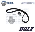 KD021 ZAHNRIEMEN-SATZ KIT SET + WASSERPUMPE DOLZ FÜR INNOCENTI MINI 1.0 1L 39KW