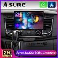 13.1" 4+64G Android 14 CarPlay Autoradio GPS NAV Für Ford Transit Custom Tourneo
